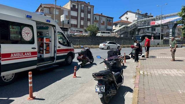Alaplı&rsquo;da motosiklet kazası: 1 kişi yaralandı 2