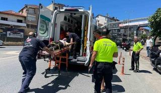 Alaplı&rsquo;da motosiklet kazası: 1 kişi yaralandı