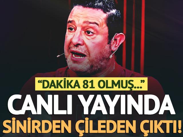 Nihat Kahveci canlı yayında kendinden ge&ccedil;ti! Sinirden Montella'ya patladı