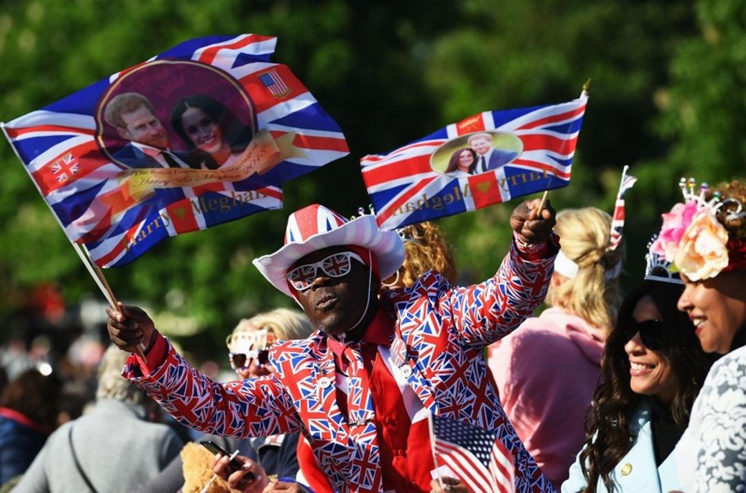 Prens Harry ve Meghan Markle'ın d&uuml;ğ&uuml;n coşkusu 