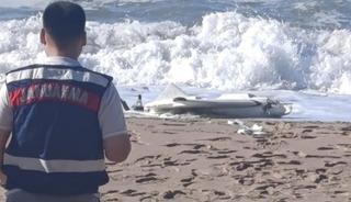 Yer Bartın! Plajda İHA bulundu ekipler alarma ge&ccedil;ti