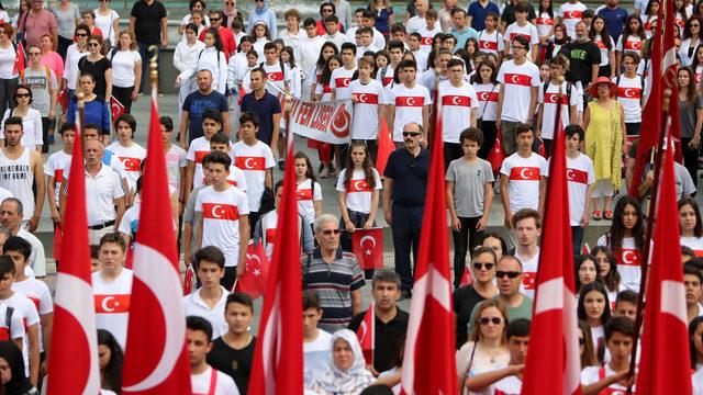 Antalya'da 19 Mayıs kutlandı