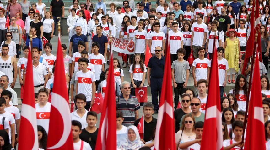 Antalya'da 19 Mayıs kutlandı