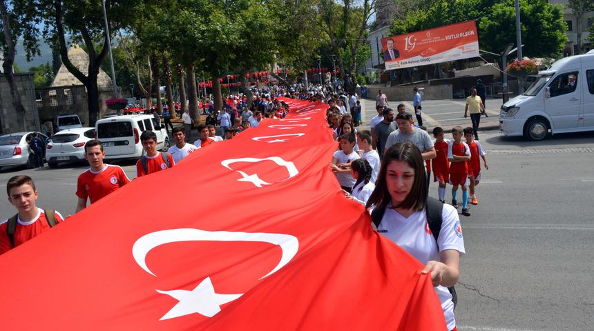 Kahramanmaraş'ta 19 Mayıs coşkusu