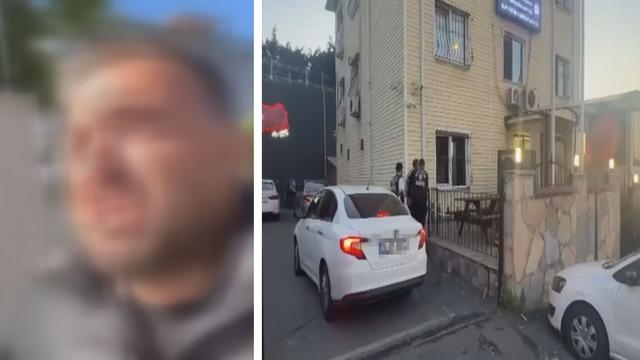 Sarıyer'de husumetlisini silahla yaralayan şüpheli, saldırı anını cep telefonuyla kaydetti