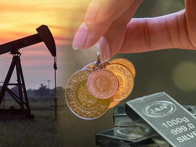Altın sert y&uuml;kseldi, petrolde sert d&uuml;ş&uuml;ş: Piyasalar 'anlaşma'yla coştu
