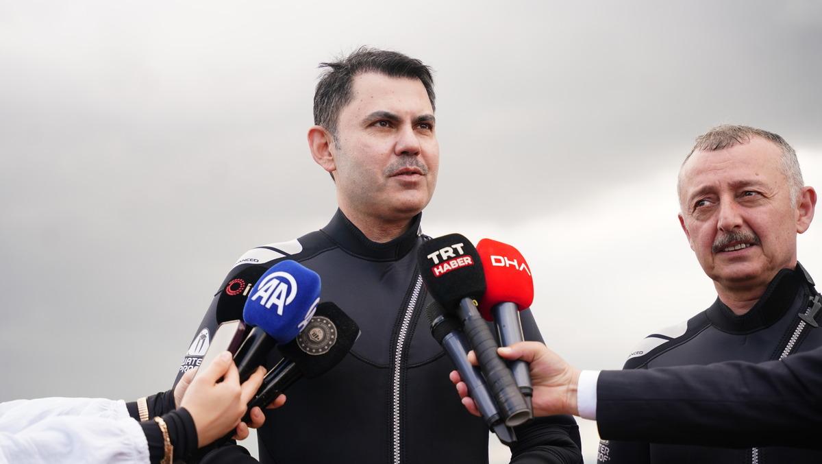 Bakan Kurum İzmit Körfezi ne daldı! Deniz nefes almaya başladı diyerek duyurdu: Fethiye Körfezi... 4