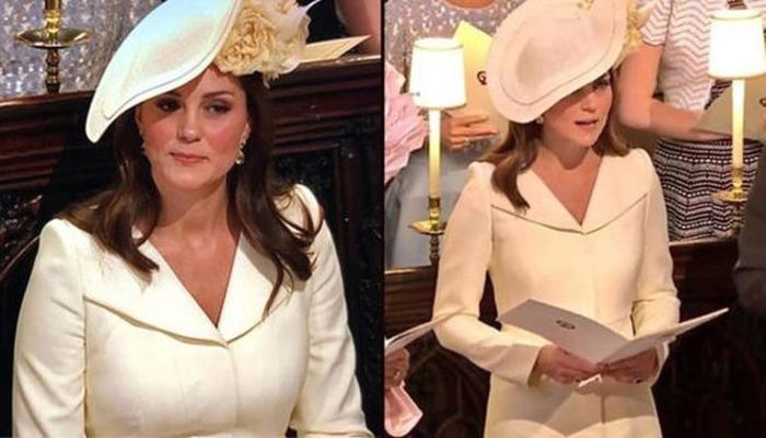 Kate Middleton düğüne eski elbisesiyle gitti