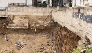 İnşaatta g&ouml;renleri hayrete d&uuml;ş&uuml;ren g&uuml;venlik &ouml;nlemi