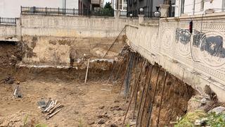 İnşaat alanında görenleri hayrete düşüren güvenlik önlemi