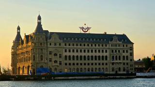 Haydarpaşa'da iskeleler kalktı, tarihi cephe gün yüzüne çıktı