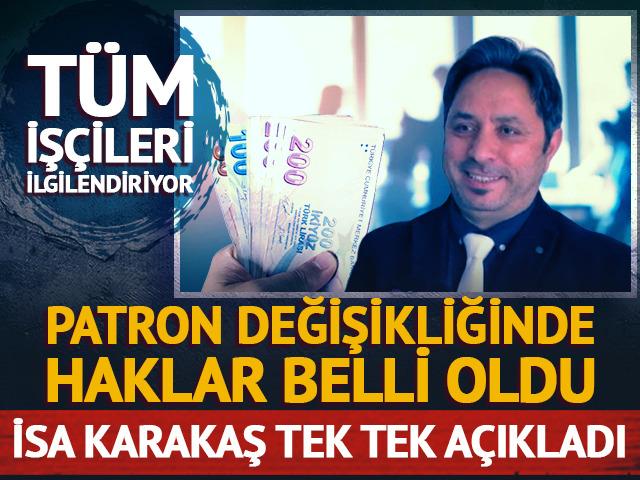 Patron değişse de haklar korunuyor: İş yeri devrinde