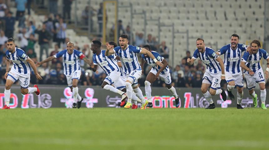 Büyükşehir Belediye Erzurumspor Süper Lig'e yükselen 3. takım oldu!