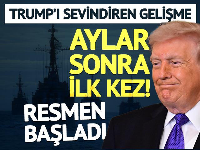 H&uuml;rm&uuml;z'de aylar sonra 'petrol y&uuml;kl&uuml;' hareketlilik