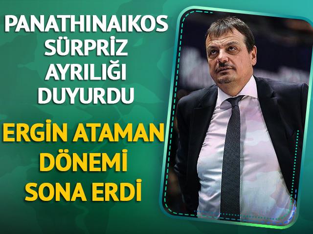 Panathinaikos&rsquo;ta Ergin Ataman d&ouml;nemi sona erdi