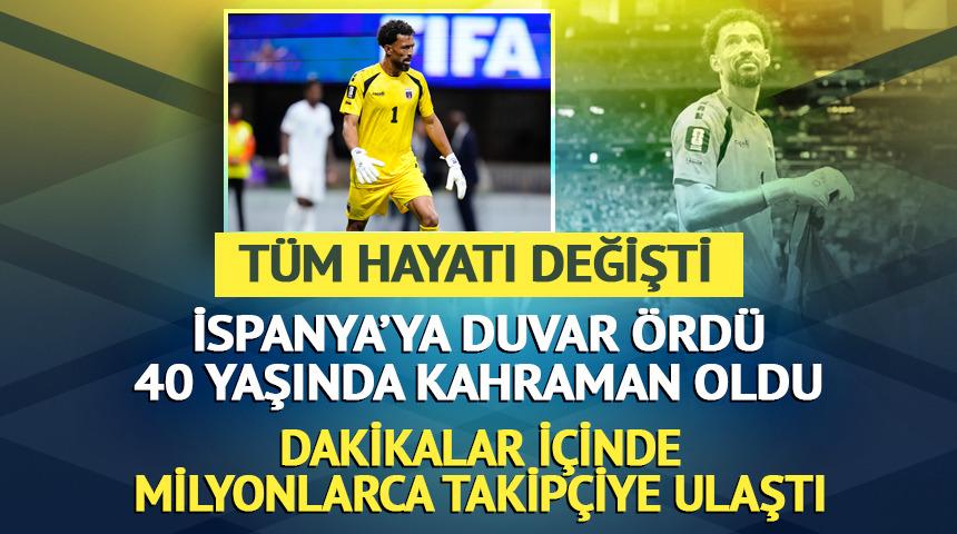 İspanya'ya duvar &ouml;rd&uuml;, kahraman oldu! Vozinha milyonlarca takip&ccedil;iye ulaştı