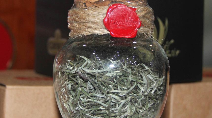 Çaykur, üreticilerden 87 kilo beyaz çay aldı
