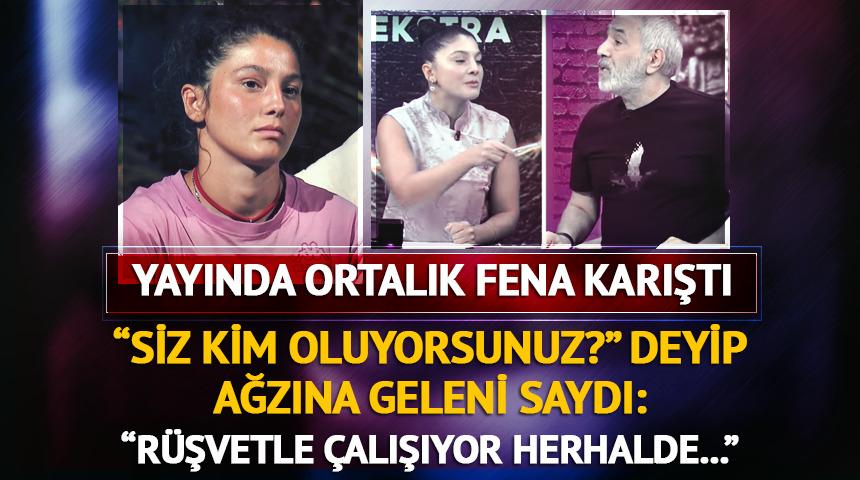 TV8 yayınında ortalık gerildi! "Siz kim oluyorsunuz?"
