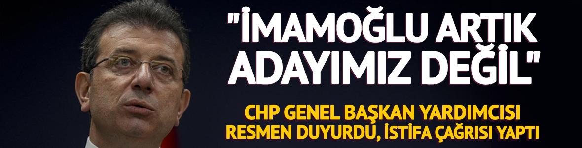 CHP'li Şimşek: "İmamoğlu cumhurbaşkanı adayımız değil"