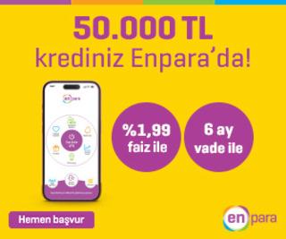 50.000 TL krediniz Enpara'da!