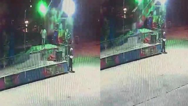 Yer: Amasya... Lunaparktaki feci ölüm kamerada