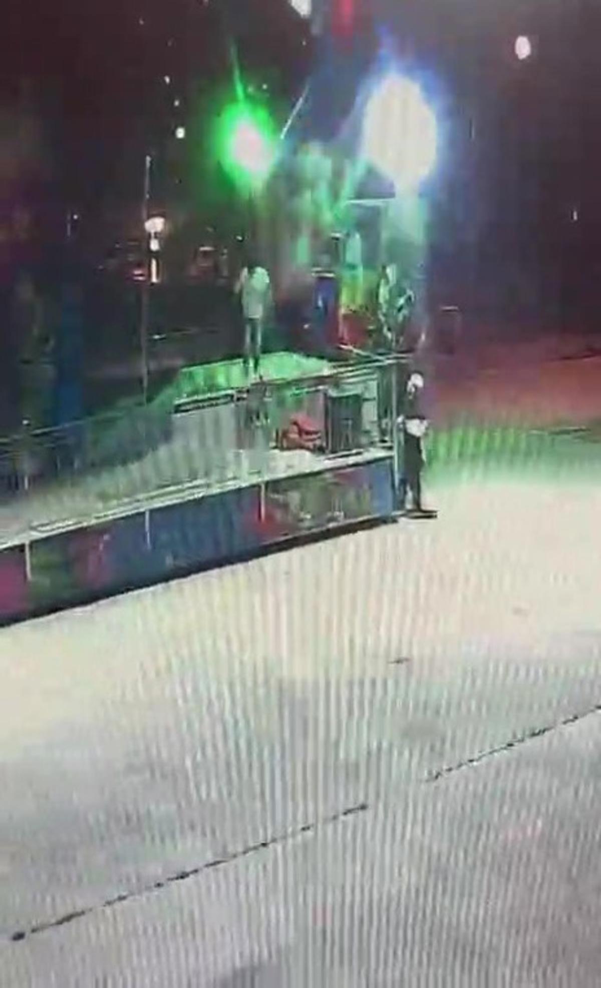 Yer: Amasya... Lunaparktaki feci ölüm kamerada 1