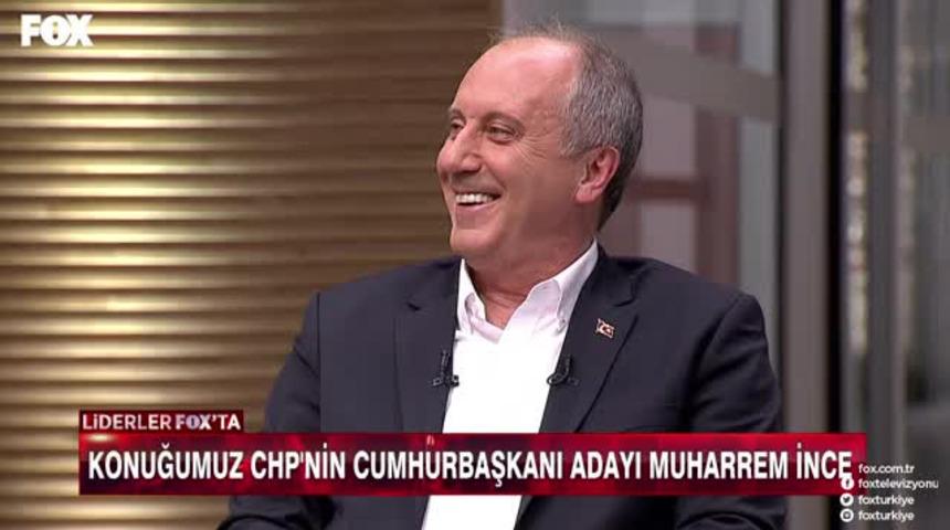 Ali Eyüboğlu yazdı... Muharrem İnce'nin konuk olduğu 'Liderler Fox'ta programıyla ilgili dikkat çeken ayrıntı!
