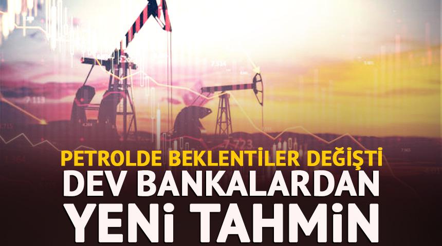 Petrolde beklentiler değişti, tahminler geriledi