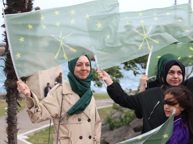 Çerkez soykırımında ölenler 154'üncü yılında anıldı