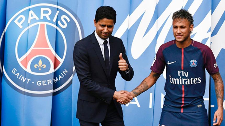 Neymar transferi için PSG Başkanı Nasır el-Halifi açık kapı bıraktı!