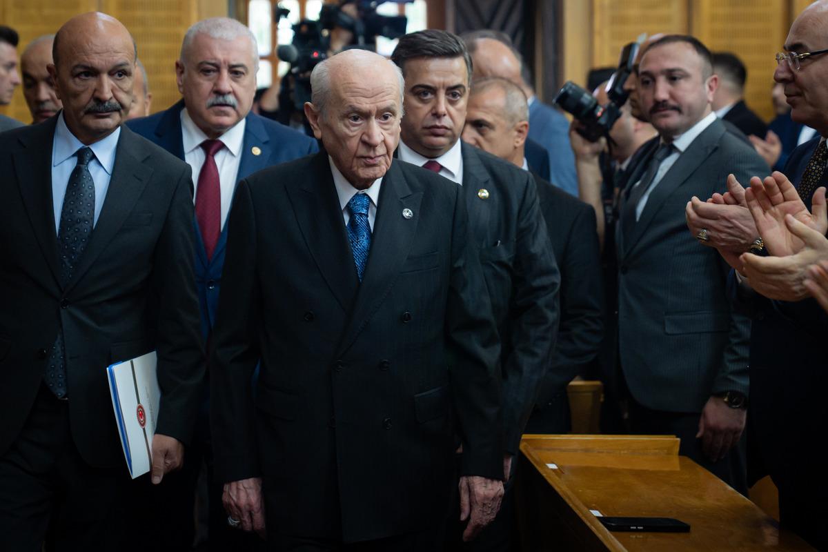 MHP lideri Bah&ccedil;eli den  se&ccedil;im tarihi  a&ccedil;ıklaması 3