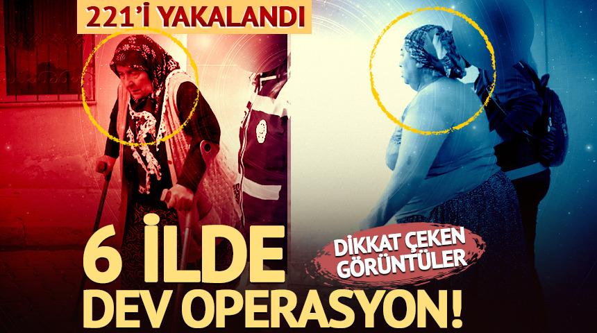 Zehir tacirlerine ge&ccedil;it yok! 6 ilde dev operasyon: 221'i yakalandı