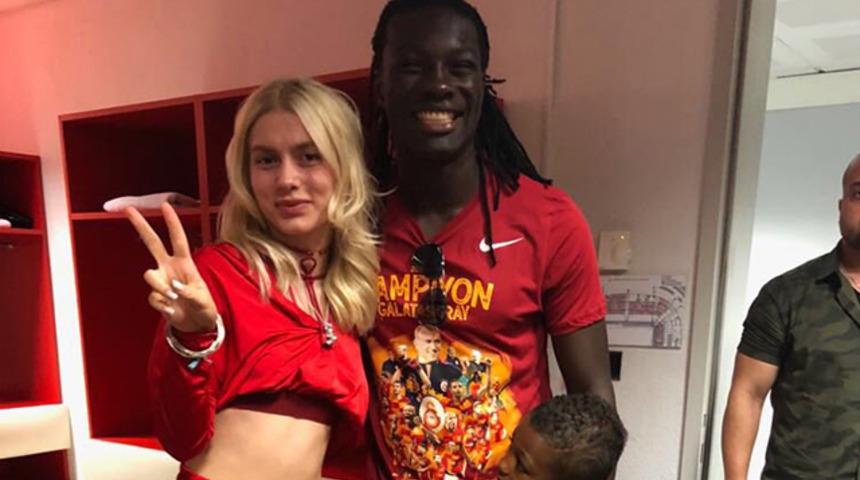 Aleyna Tilki ile Bafetimbi Gomis bir araya geldi!