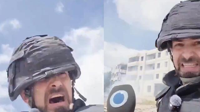 Korkunç anlar! İsrail canlı yayında gazeteciyi böyle vurdu