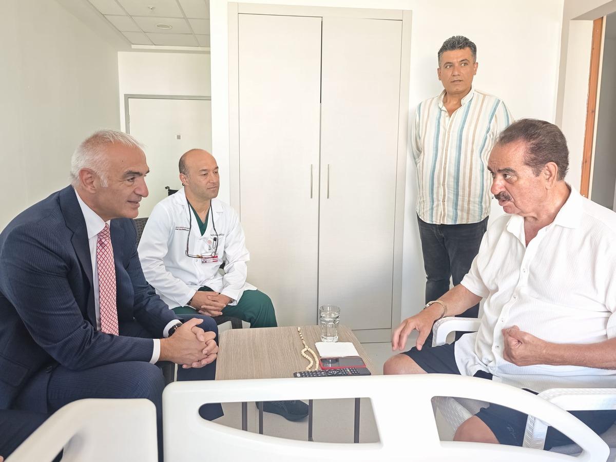 Bakan Ersoy dan İbrahim Tatlıses e geçmiş olsun ziyareti 2