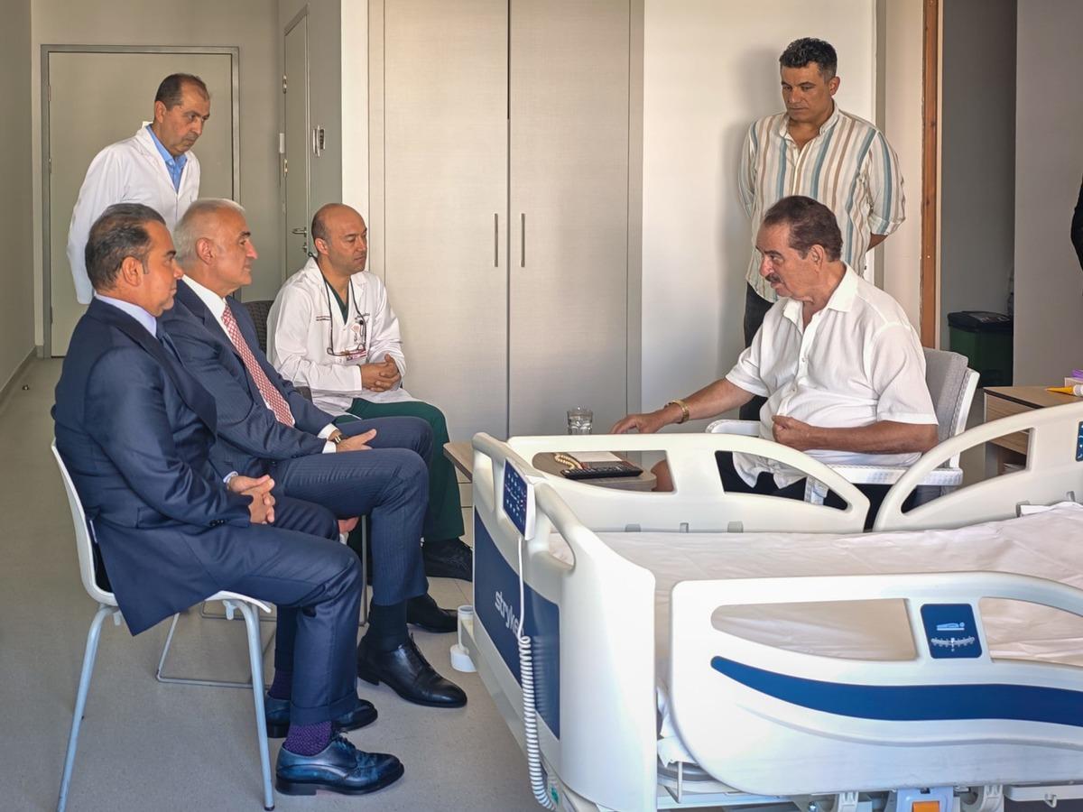 Bakan Ersoy dan İbrahim Tatlıses e geçmiş olsun ziyareti 3