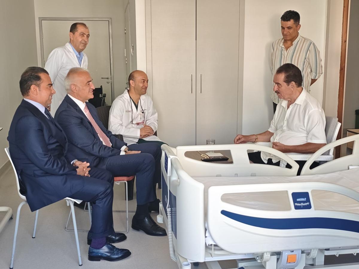 Bakan Ersoy dan İbrahim Tatlıses e geçmiş olsun ziyareti 4