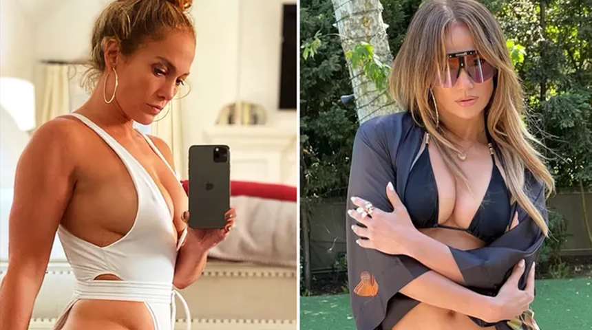 Jennifer Lopez'in pozu olay oldu! "Bacaklarını kapat&rdquo; tepkisi