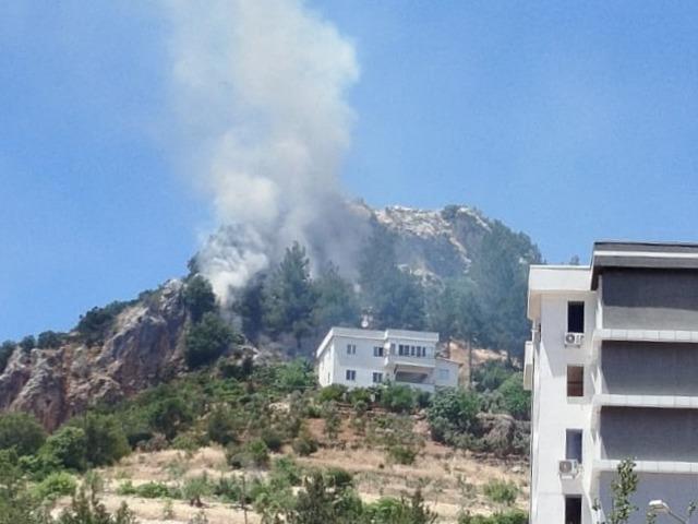 Kahramanmaraş&rsquo;ta orman yangını