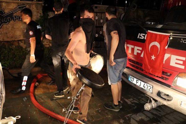 Antalya'da korku dolu anlar  G1