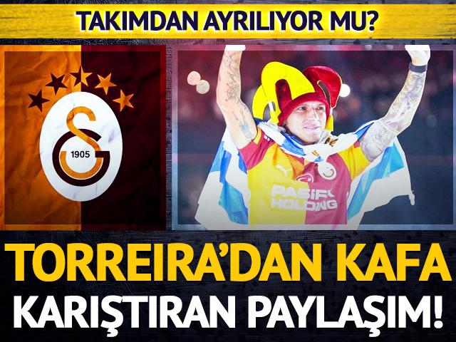 Galatasaray'da Torreira depremi! Veda gibi paylaşım kafaları karıştırdı