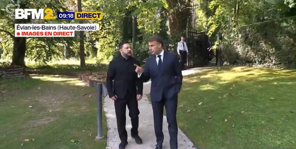 Mikrofonu unutup konuştular: Macron ile Zelenskiy nin Trump diyaloğu dünyanın gündeminde! 1