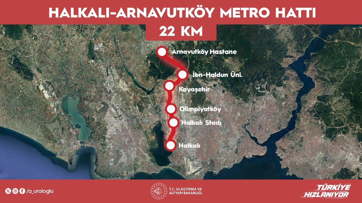 Bakan Uraloğlu duyurdu! Halkalı-Arnavutköy Hattı 19 Haziran da açılacak 1