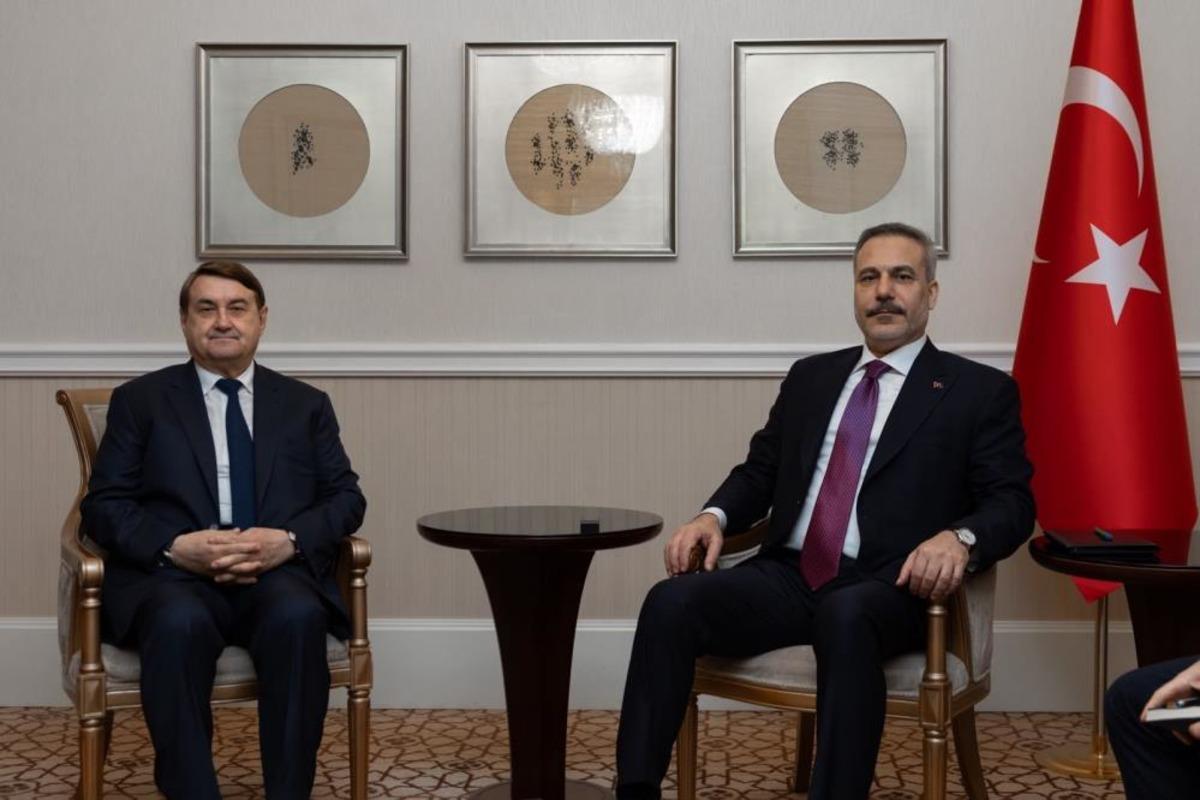 Dışişleri Bakanı Fidan, Putin in Danışmanı Levitin ile g&ouml;r&uuml;şt&uuml; 1