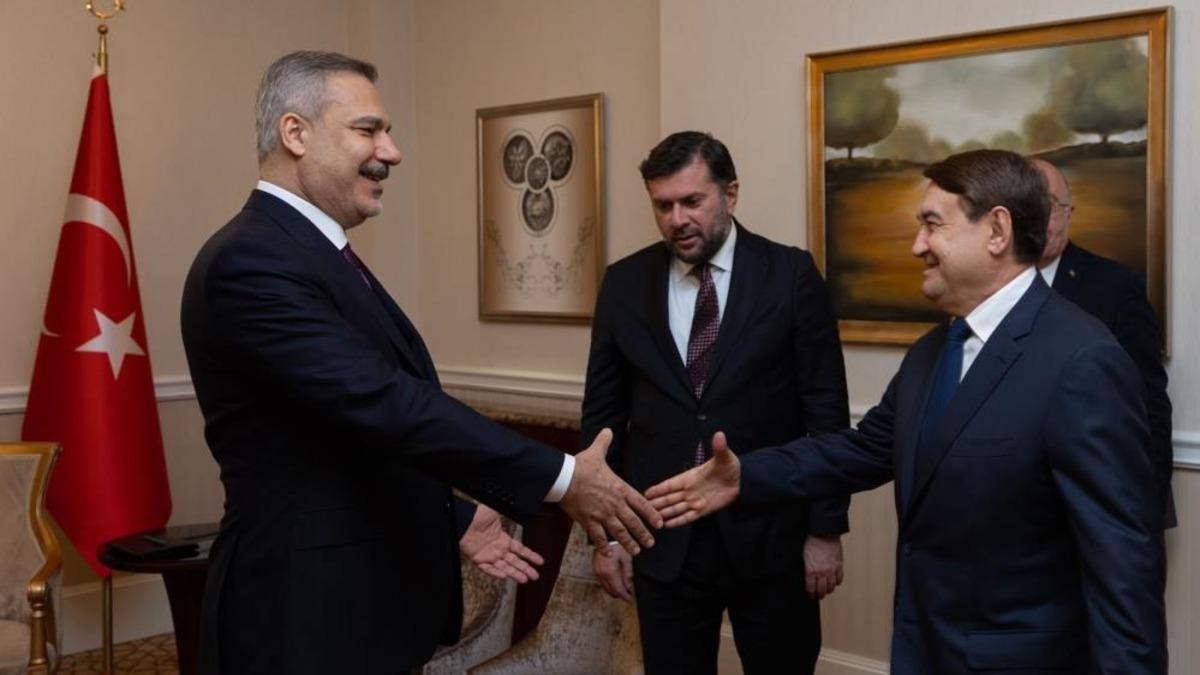 Dışişleri Bakanı Fidan, Putin'in Danışmanı Levitin ile görüştü