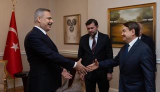 Dışişleri Bakanı Fidan, Putin'in Danışmanı Levitin ile g&ouml;r&uuml;şt&uuml;