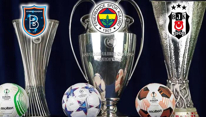 Fenerbah&ccedil;e, Beşiktaş ve Başakşehir'in g&ouml;z&uuml; kurada!
