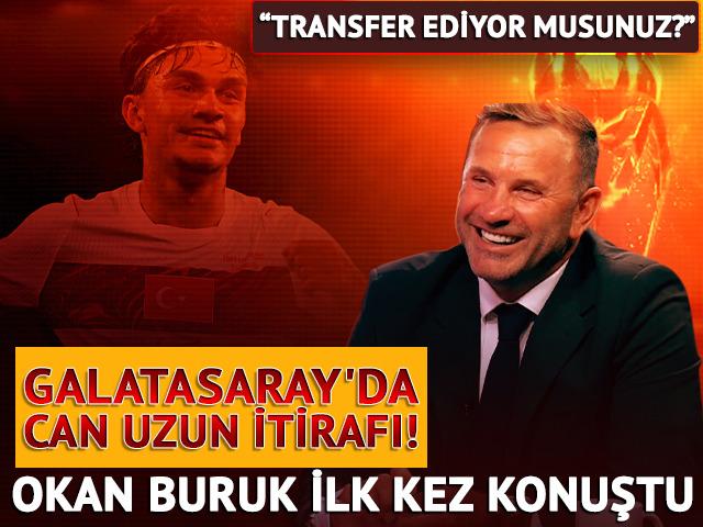 Galatasaray'da Can Uzun itirafı! Okan Buruk ilk kez konuştu