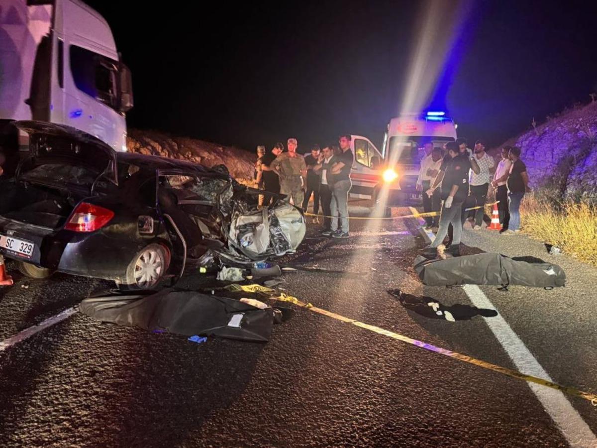Şanlıurfa’da feci kaza: 2 ölü, 6 yaralı 2