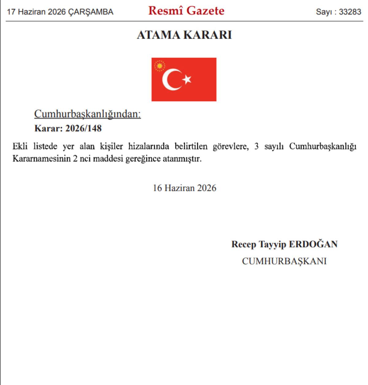 Atama kararları Resmi Gazete de yayımlandı: Vali yardımcıları ve kaymakamlar kararnamesi yayınlandı 1
